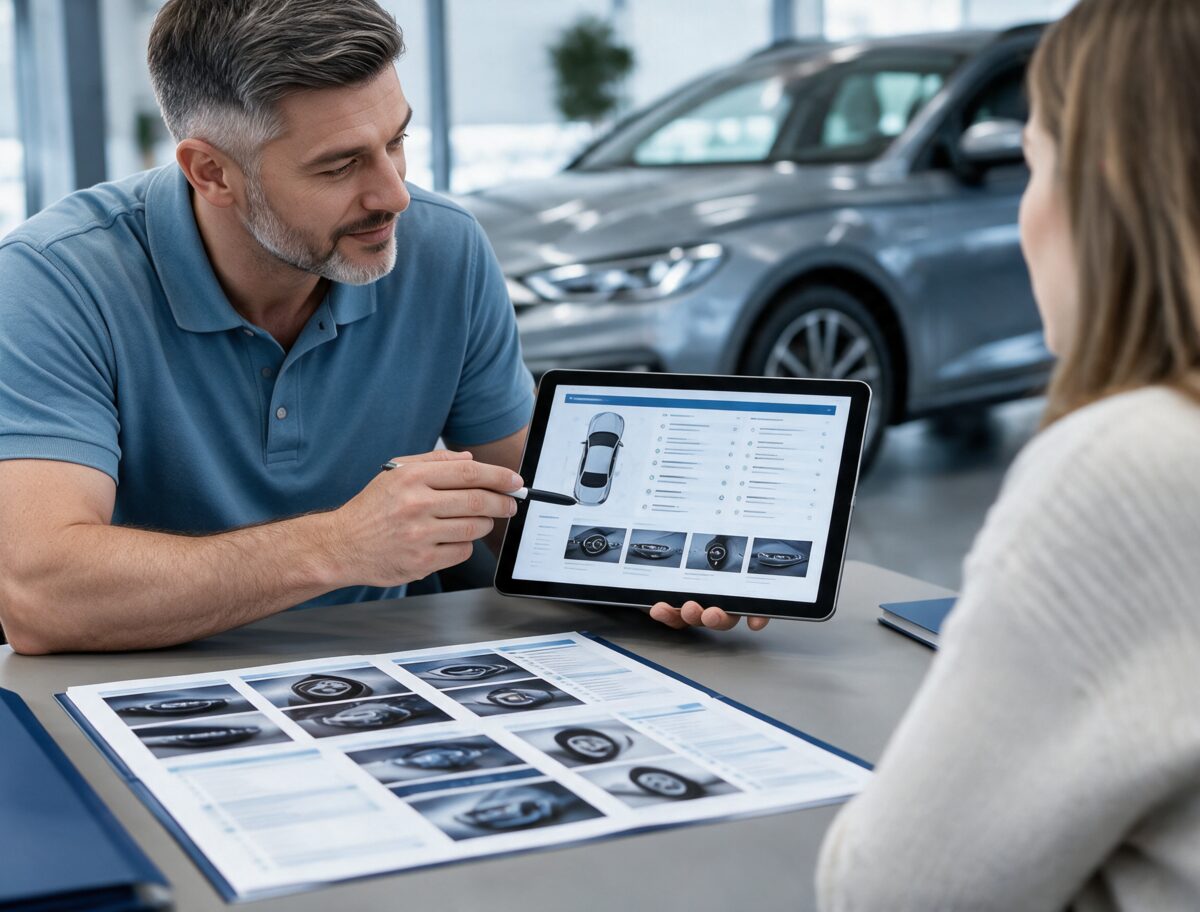 Digital aufbereitete technische Fahrzeugdokumentation
