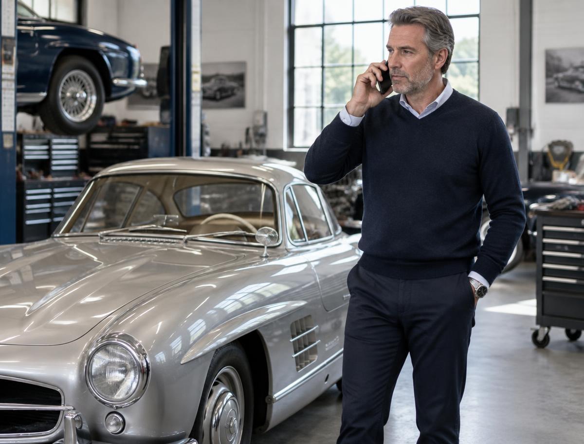 Kontakt zur Beratung für eine Oldtimer-Bewertung
