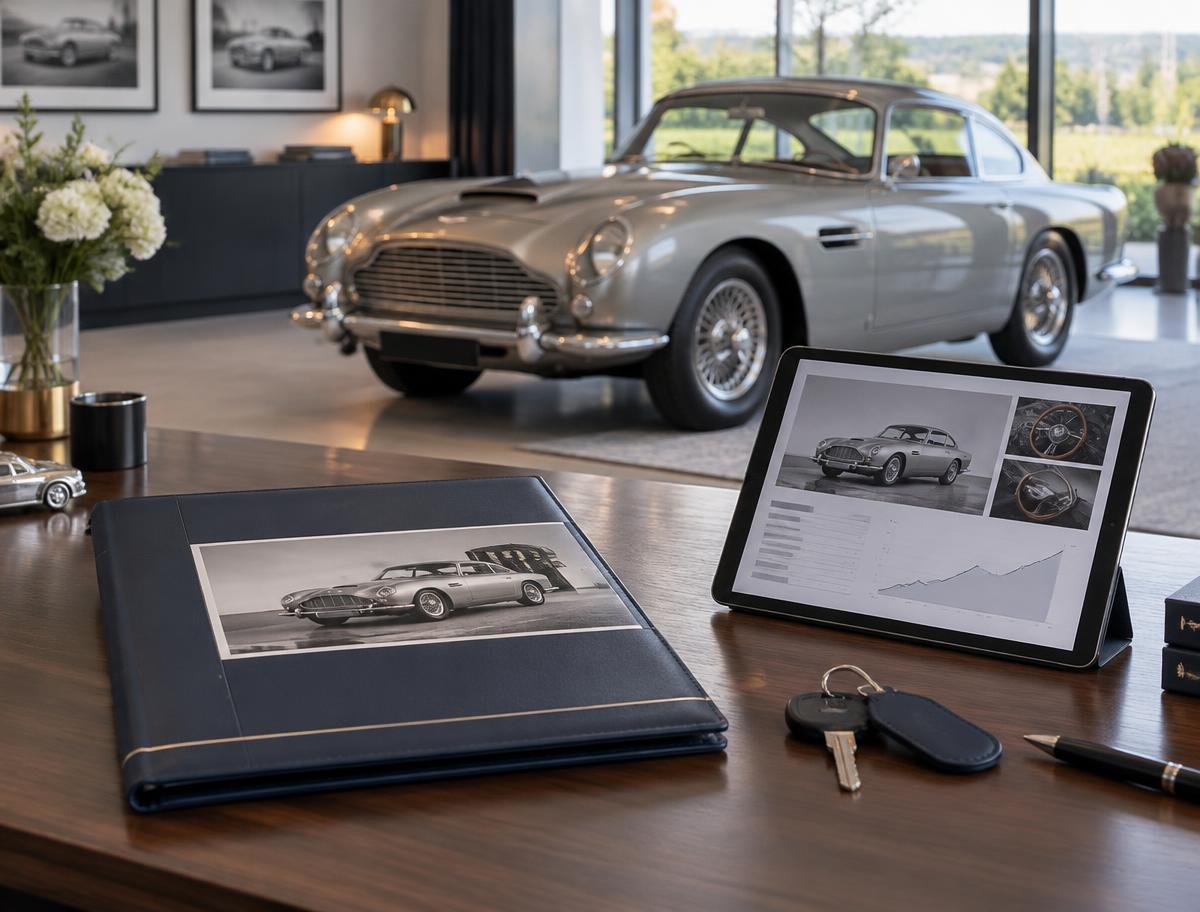 Fertige Oldtimer-Bewertung mit digitaler Dokumentation